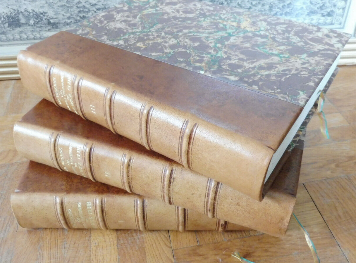 Les Papiers posthumes du Pickwick Club (Charles Dickens) 1946 3/3 illus. Mahn