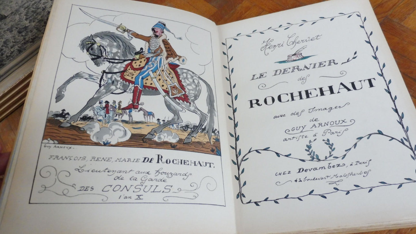 Le Dernier des Rochehaut (Henri Chervet) illus. Guy Arnoux