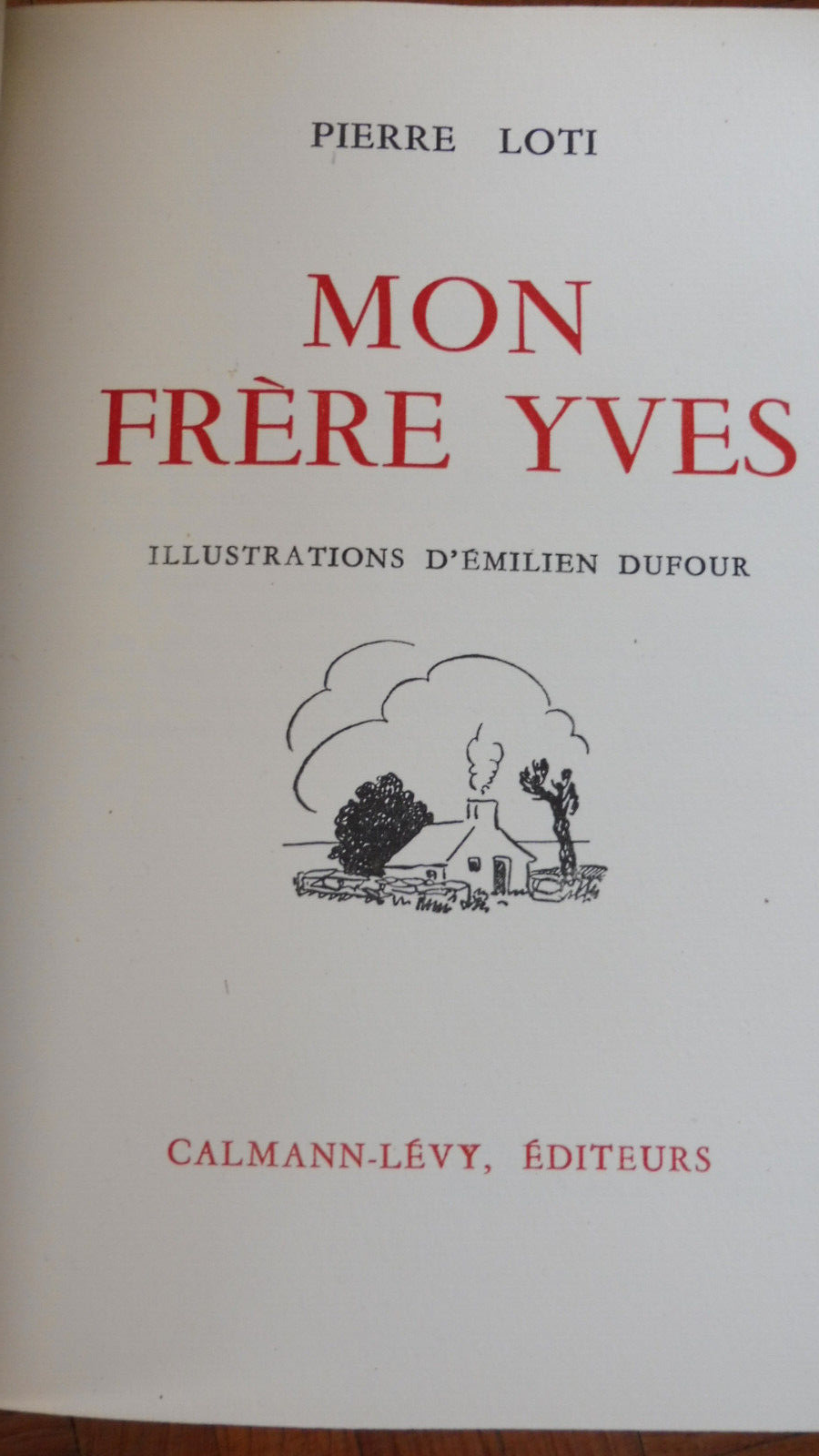 Mon frères Yves (Pierre Loti) s.d. illus. Dufour