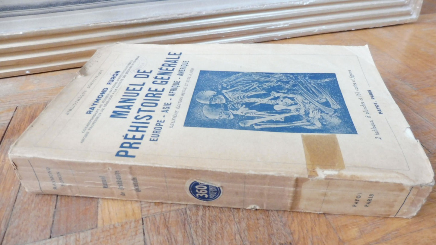 Manuel de préhistoire générale (Raymond Furond) 1943