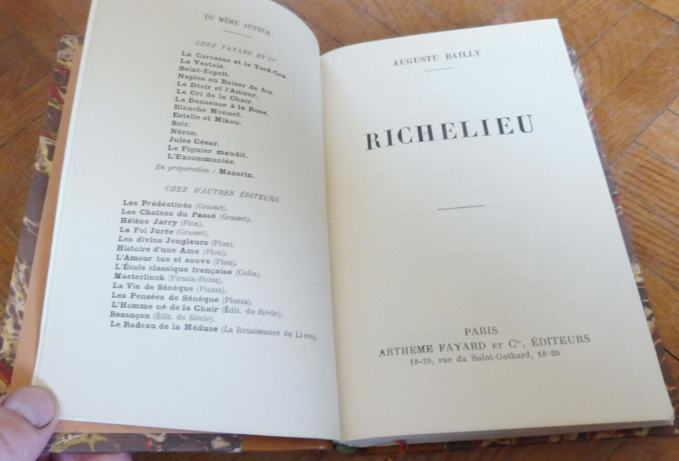 Richelieu (Auguste Bailly) 1934