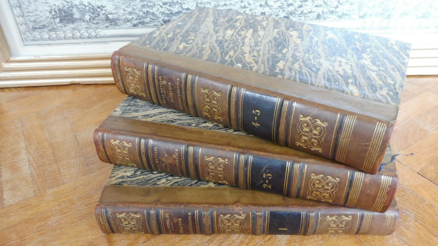 Essai sur l'indifférence en matière de religion (de La Menais) 1836-37 3/3