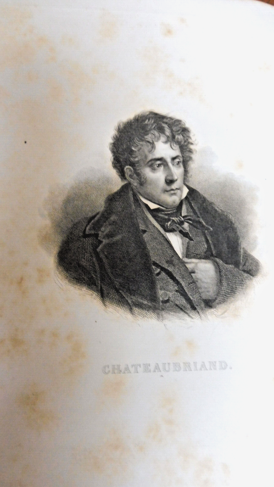 Oeuvres de Chateaubriand 1849 2 vol.