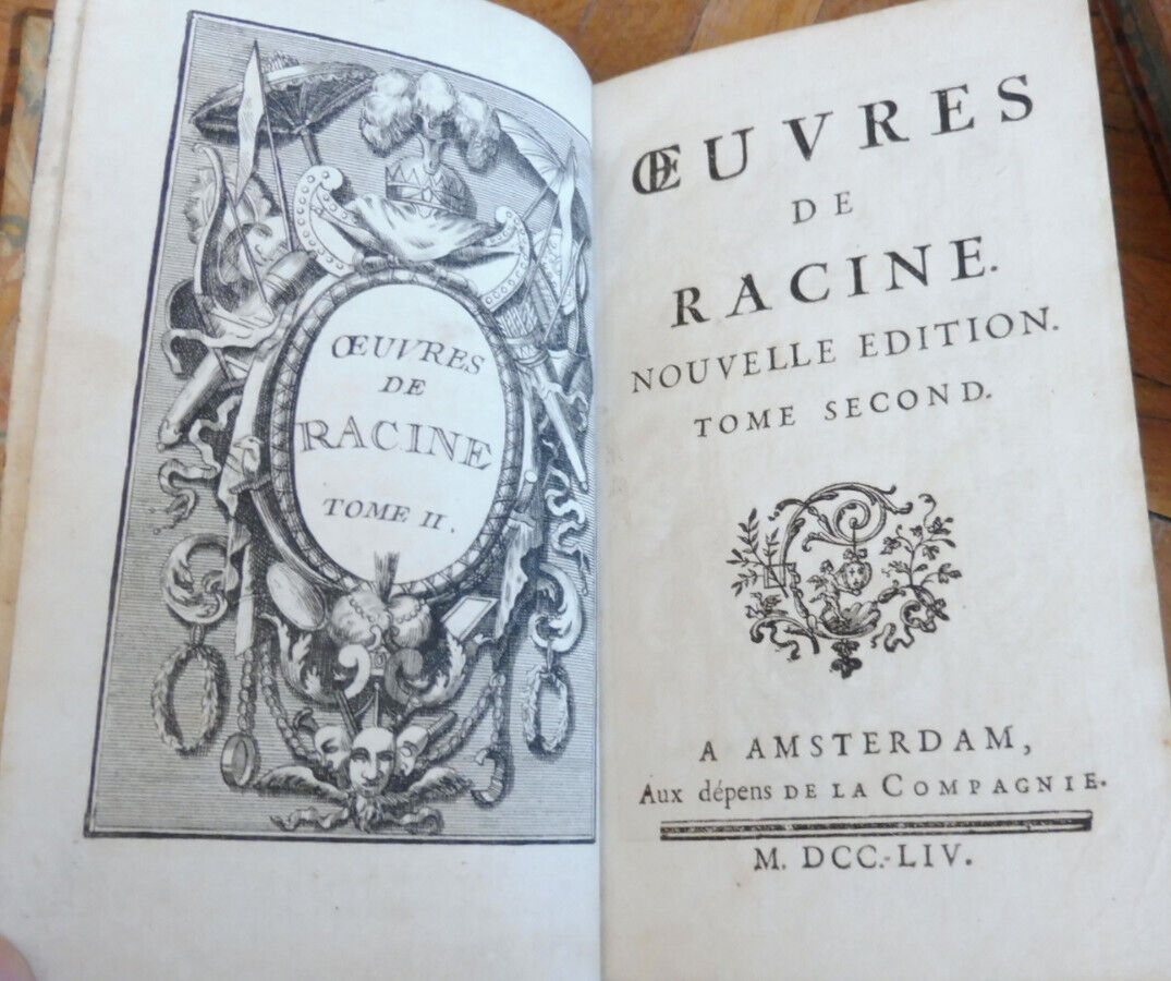 Oeuvres de Racine 1754 3/3