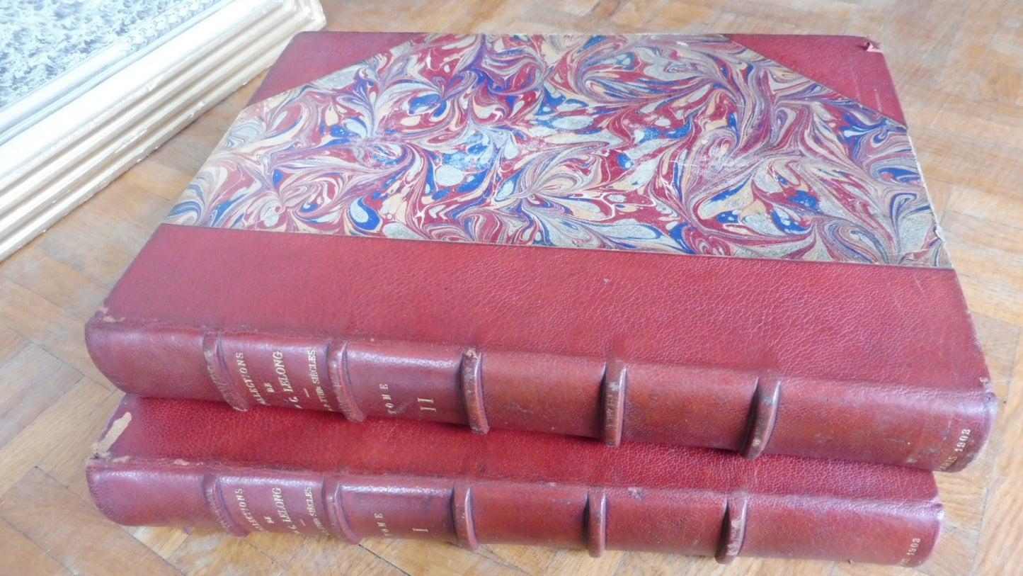 Collections de Mme. Lelong 1903 2 vol.