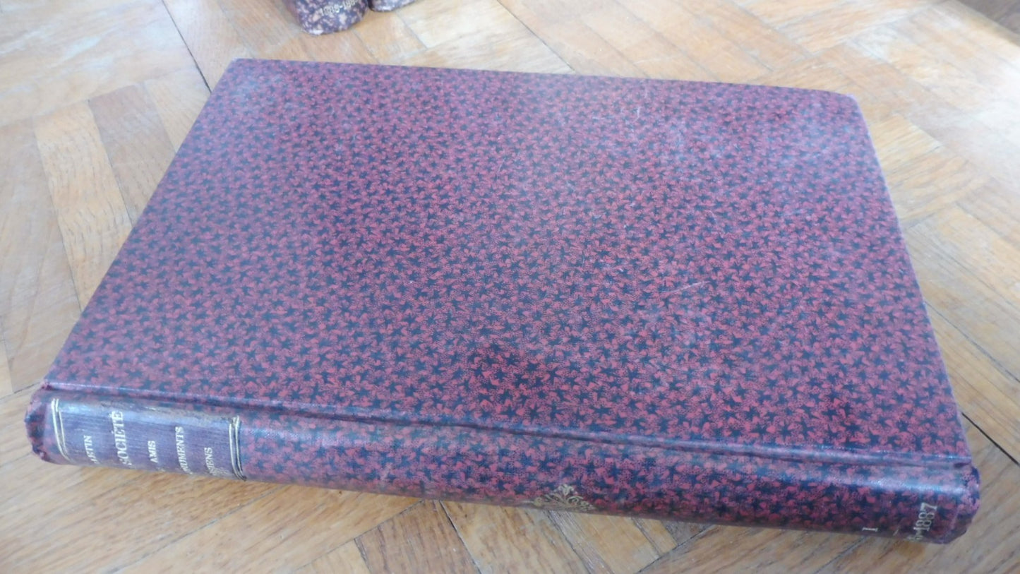 Bulletin de la Société des amis des Monuments de Paris. 1885-1891