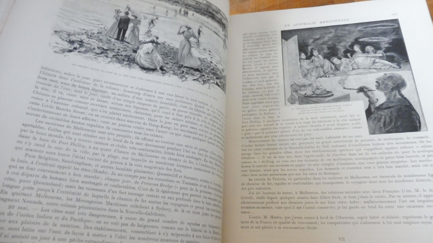 Le Tour du monde. Année 1895 (E. Charton) 1895 DAHOMEY, AUSTRALIE, CRIMEE...