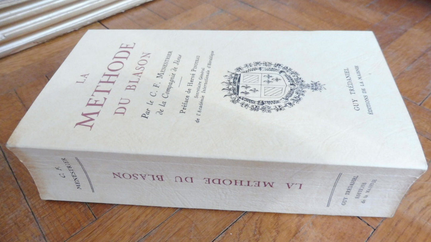 La Méthode du blason (Menestrier) 1980 REPRINT