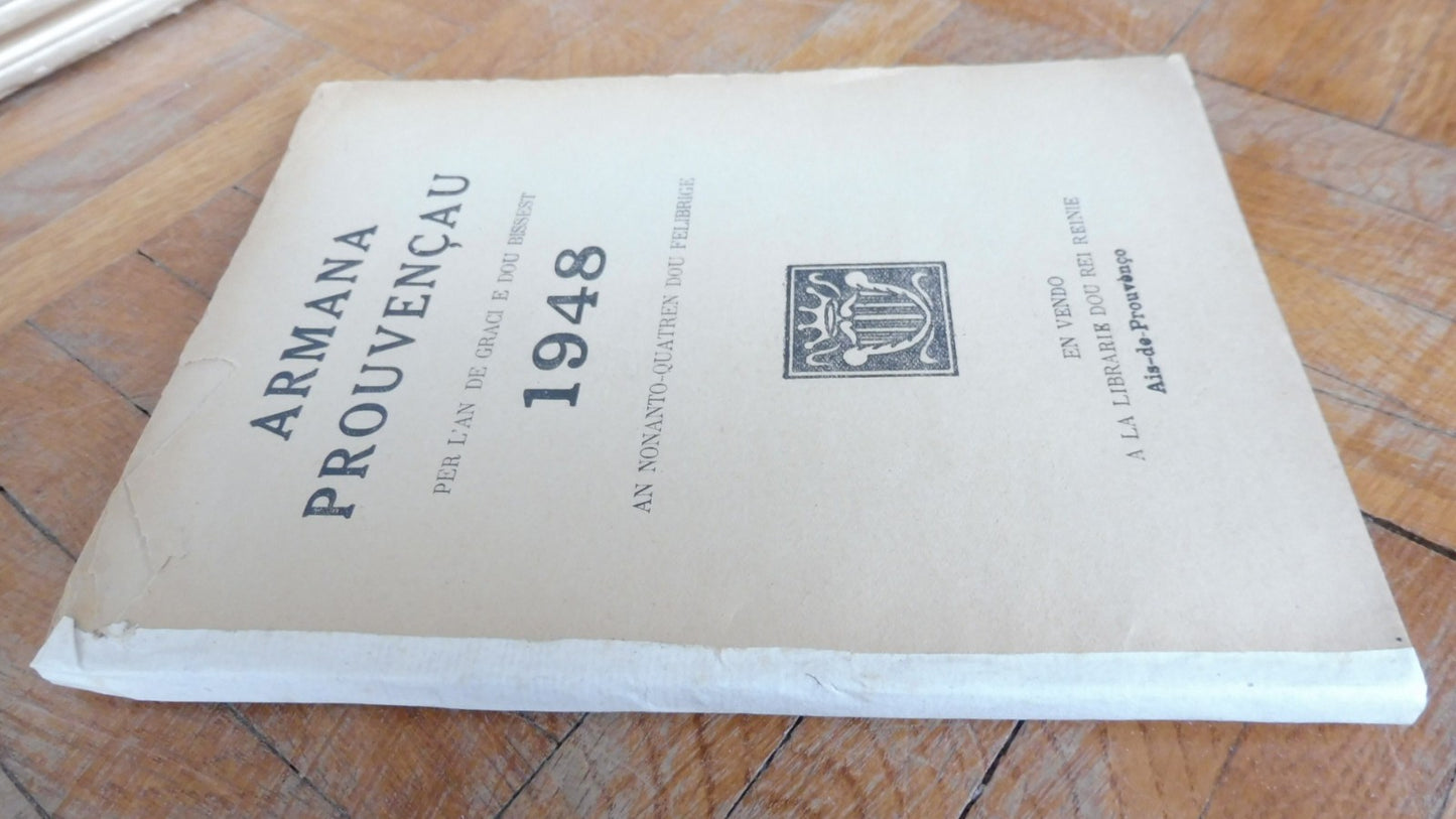 Armana prouvençau - almanach provençal 1948