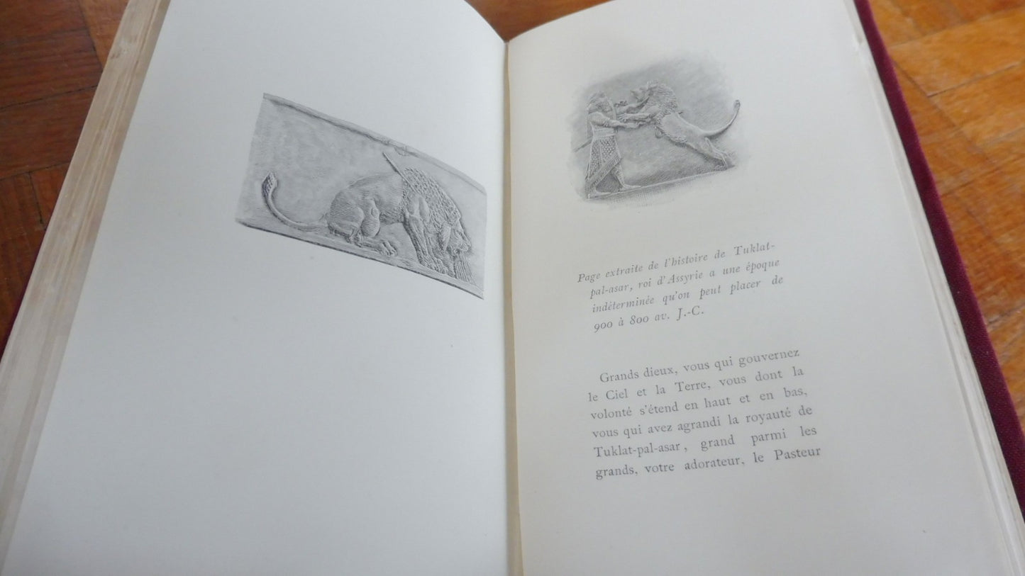 Textes originaux égyptiens et sémites 1895 illus. Calbet et Mittis