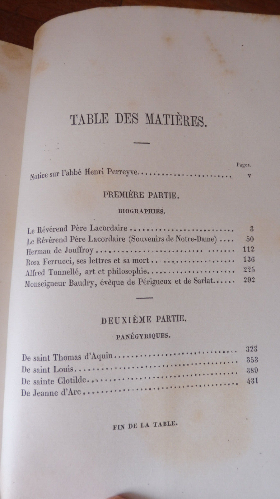 Biographies et panégyriques (Perreyve) 1867