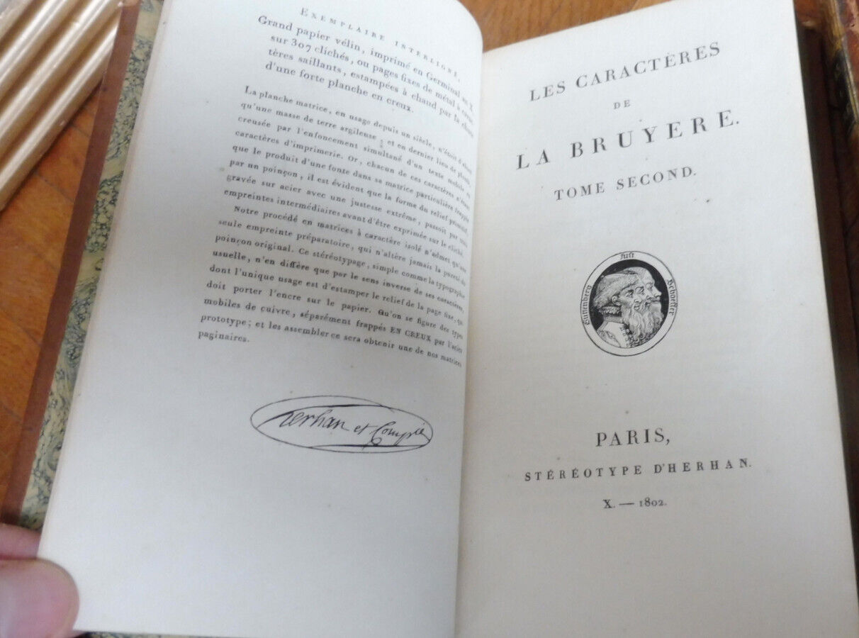 Oeuvres de La Bruyère 1802 3/3