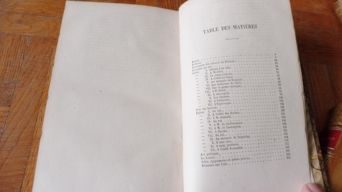 Oeuvres de Boileau s.d.