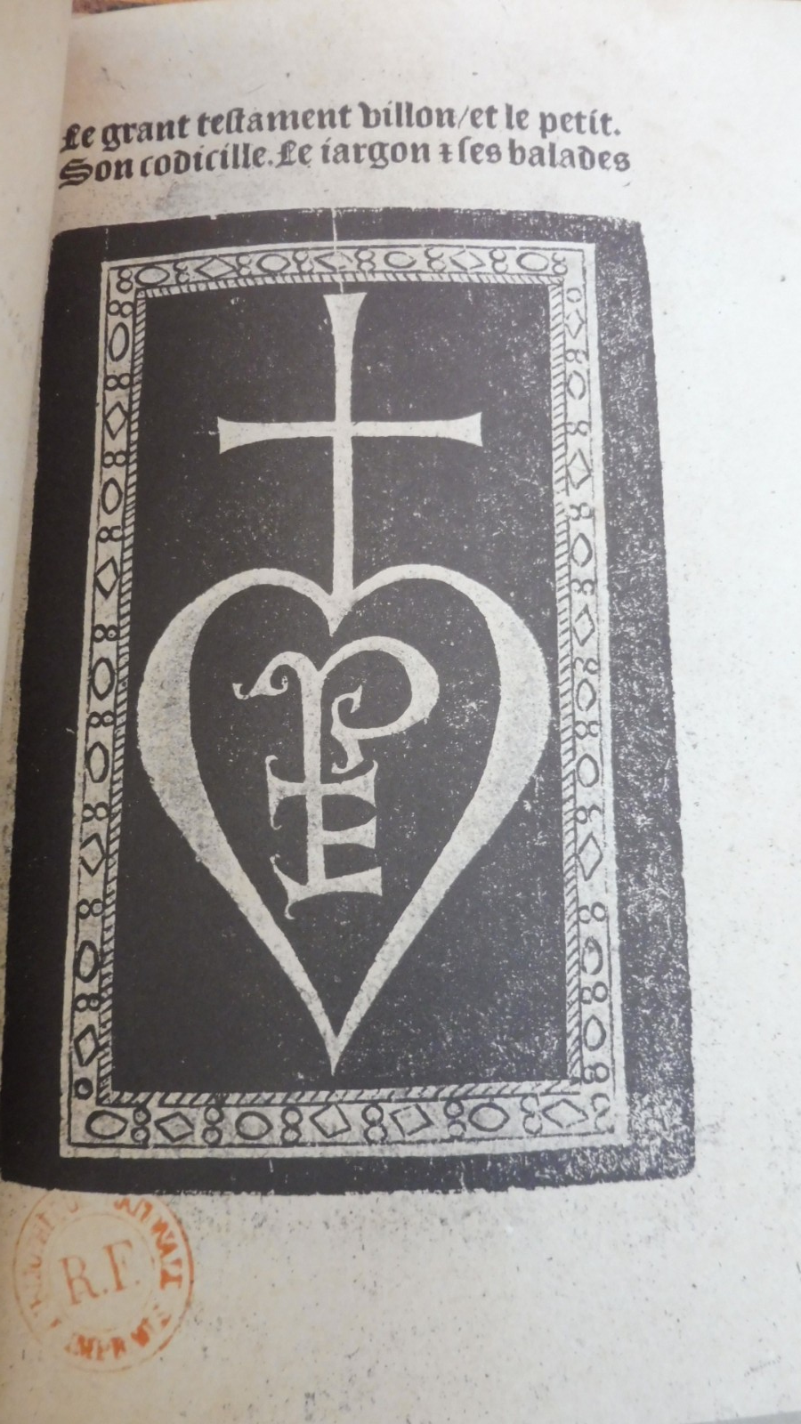 Le Villon de 1489 (François Villon) 1957