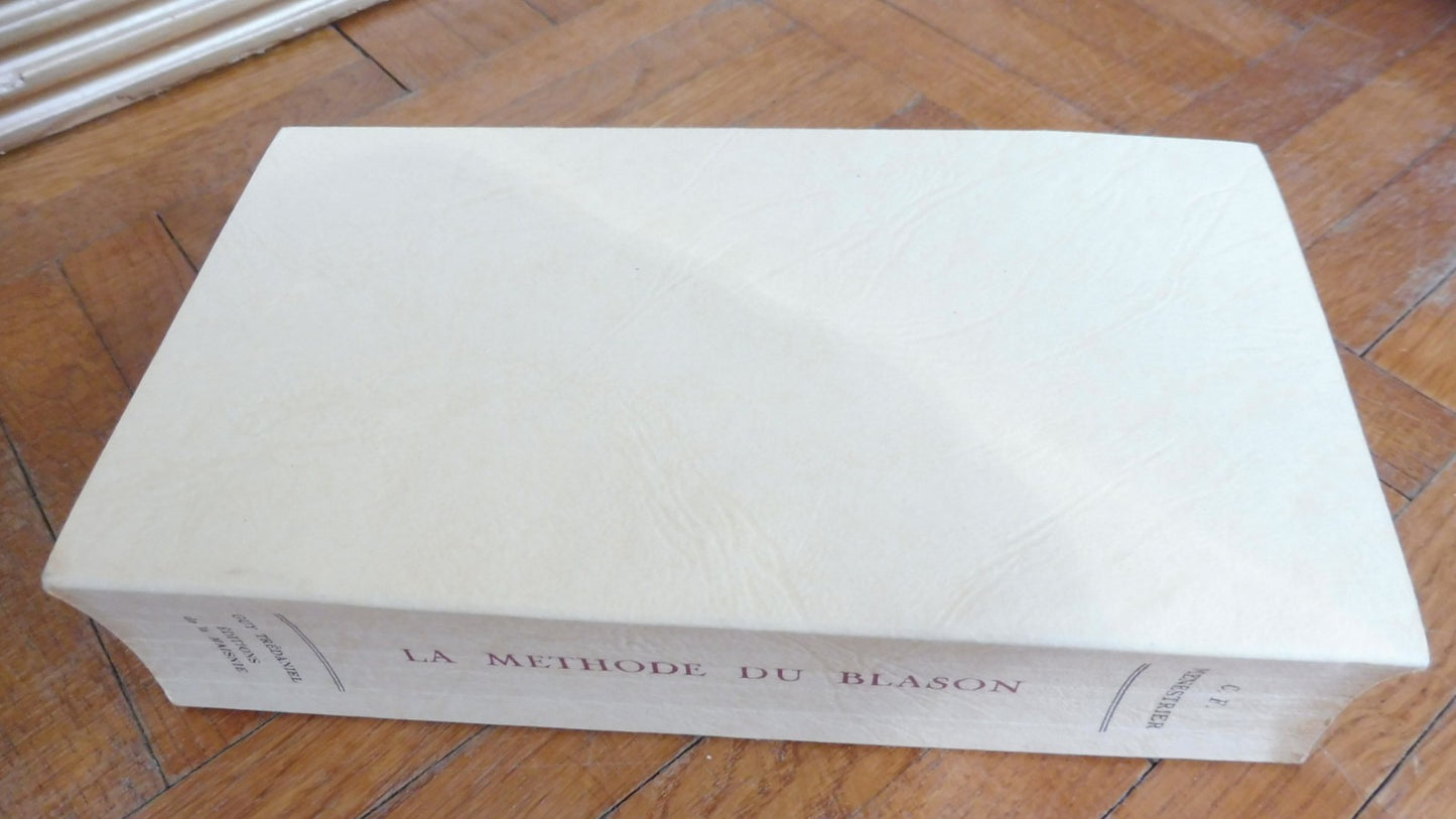 La Méthode du blason (Menestrier) 1980 REPRINT