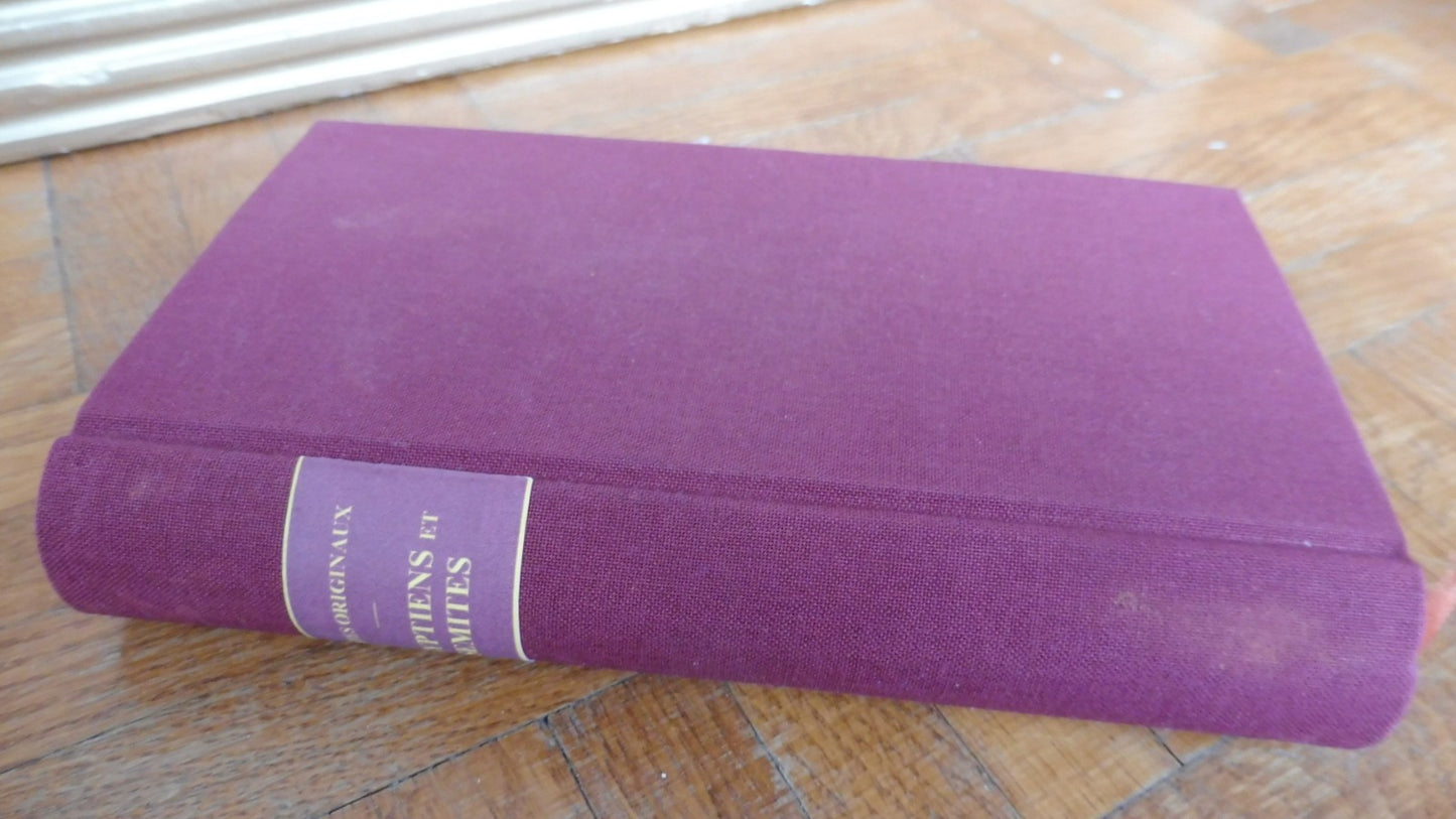 Textes originaux égyptiens et sémites 1895 illus. Calbet et Mittis