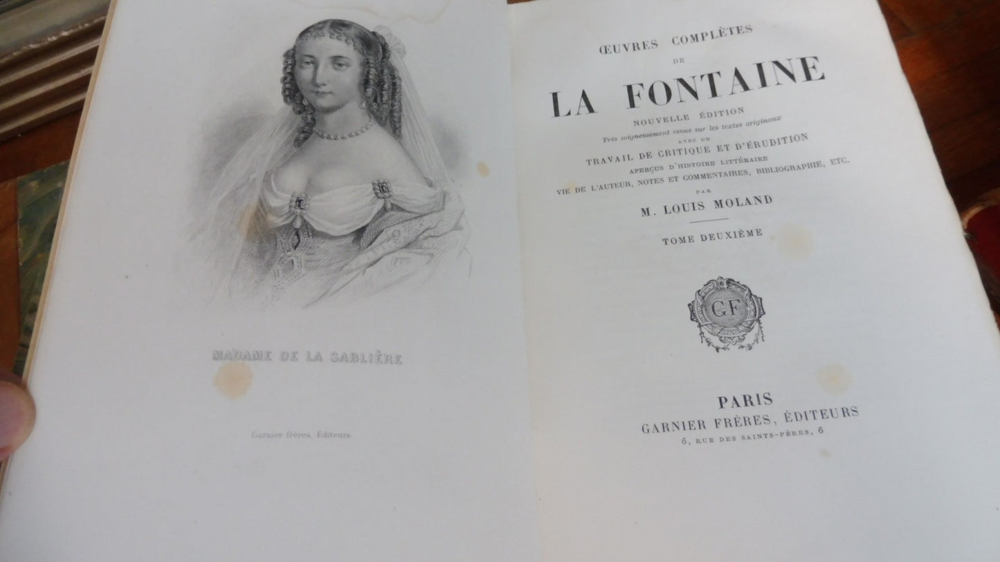 Fables de La Fontaine [c.a. 1900 ]2 vol.