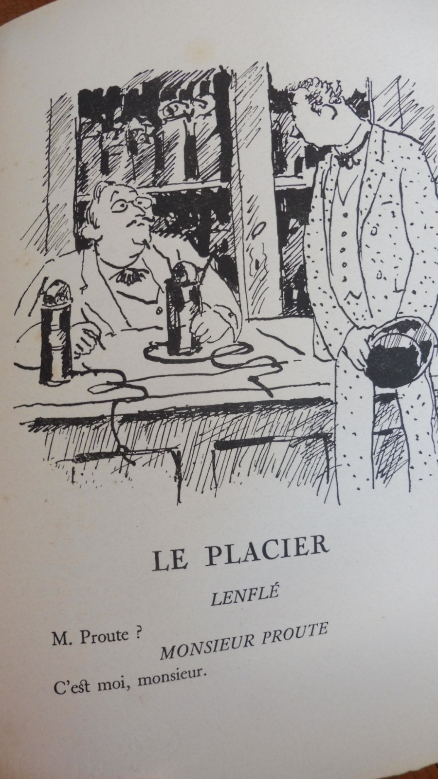 Boubouroche (Georges Courteline) 1947 illus. Edelmann PUR FIL