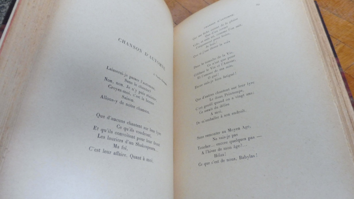 La Muse au cabaret (Raoul Ponchon) 1920 NUMEROTE EO