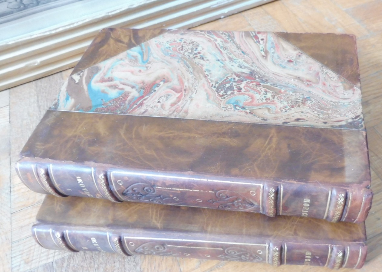 Oeuvres d'Horace 1878 2/2 JOUAUST