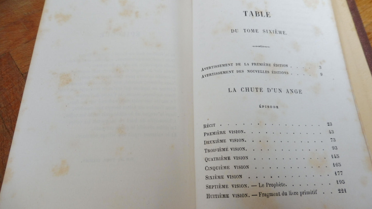 La Chute d'un ange (Lamartine) 1855