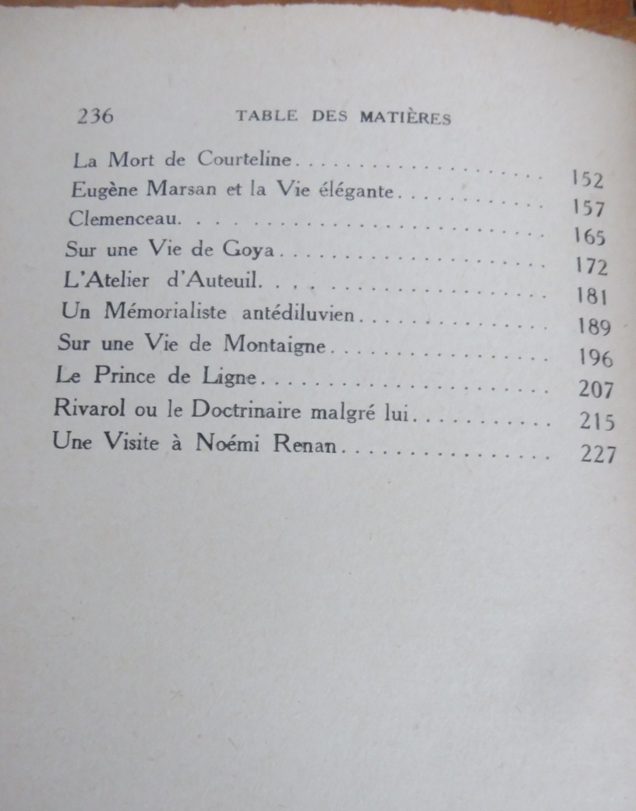 Moralités libérales (Maurice Martin du Gard) 1932