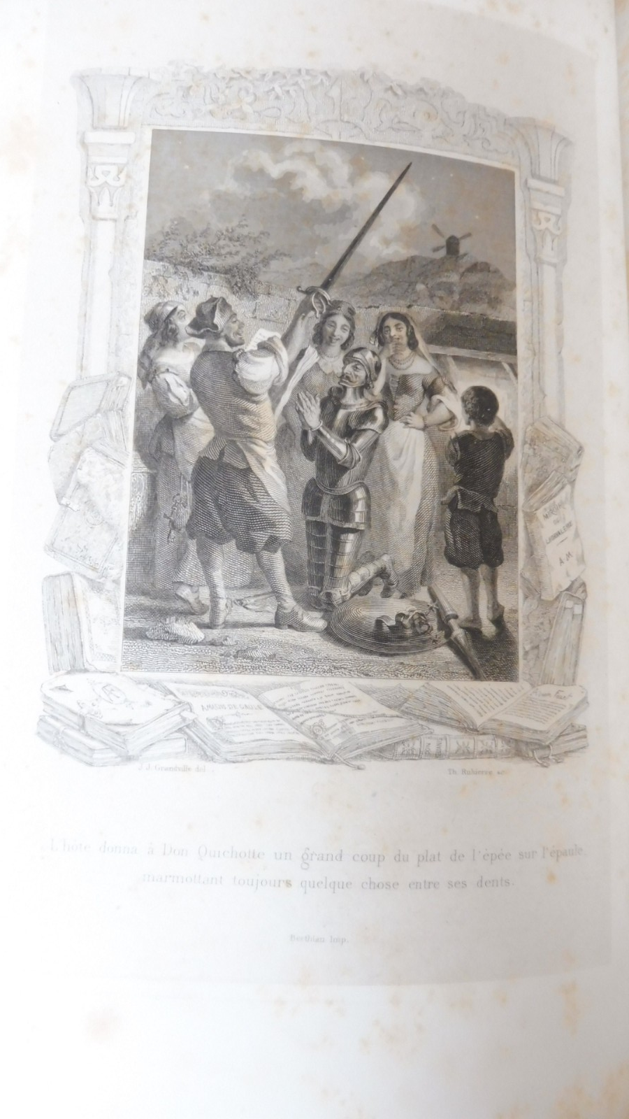Don Quichotte (Cervantès) 1864 illus. Grandville