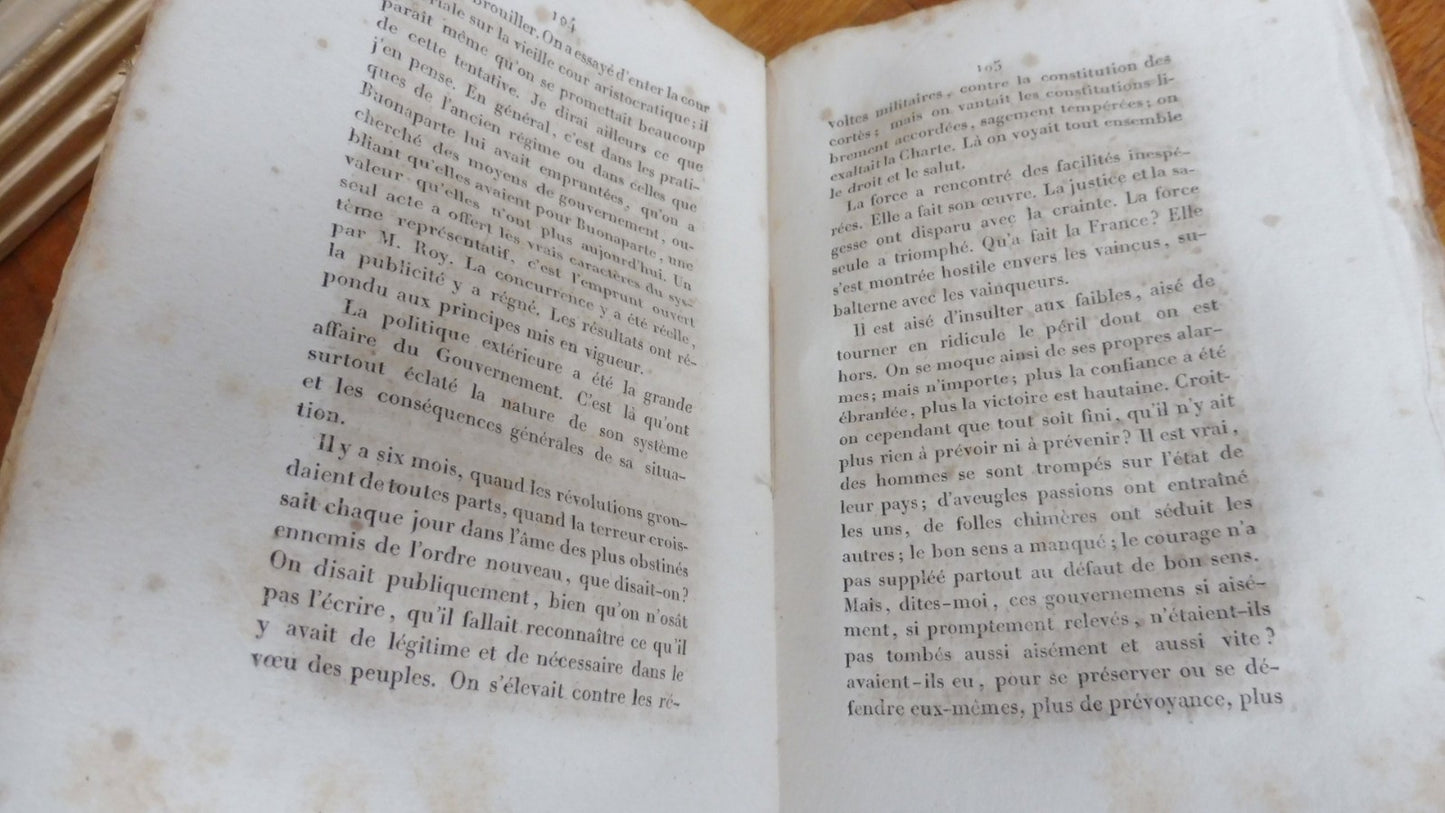 Des moyens de gouvernement dans l'état actuel de la France (François Guizot) 182