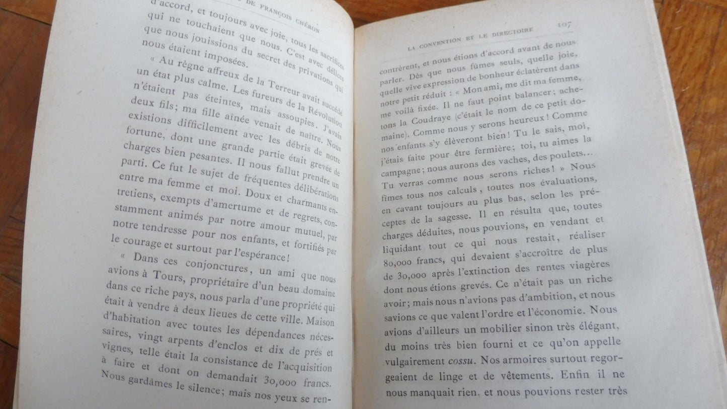 Mémoires et récits de François Chéron 1882