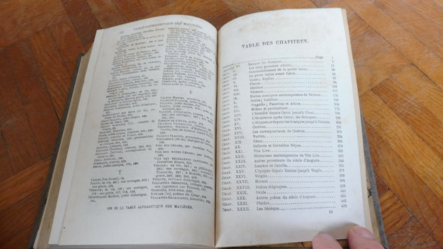 Histoire de la littérature Romaine (Alexis Pierron) 1884