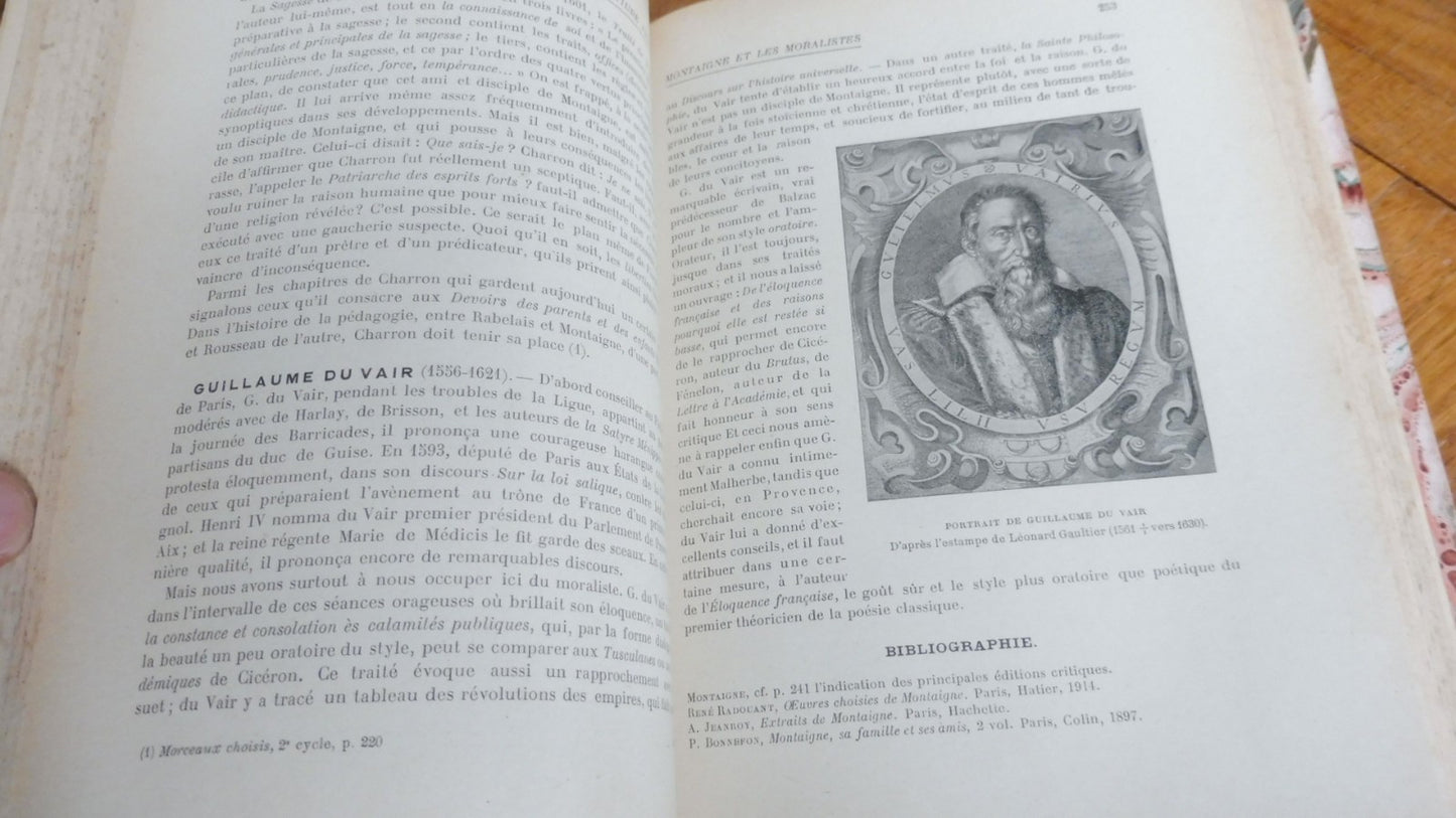 Histoire illustrée de la littérature française (Des Granges) s.d.