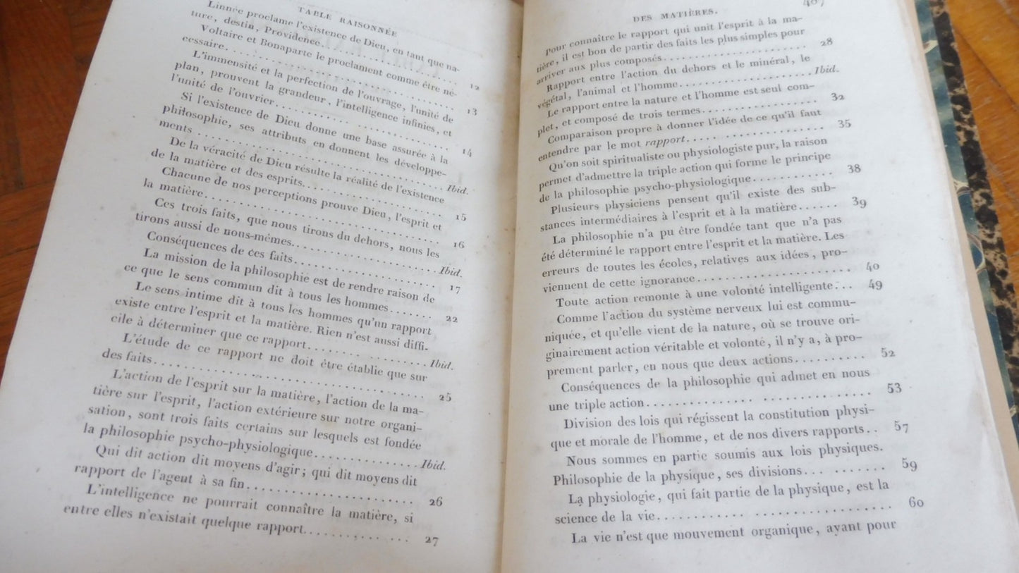Traité de philosophie psycho-physiologique (Baron Massias) 1830 EO
