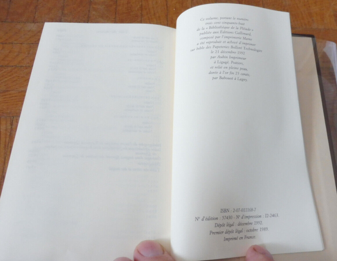 Oeuvres de Queneau t.1 1992 PLEIADE TBE