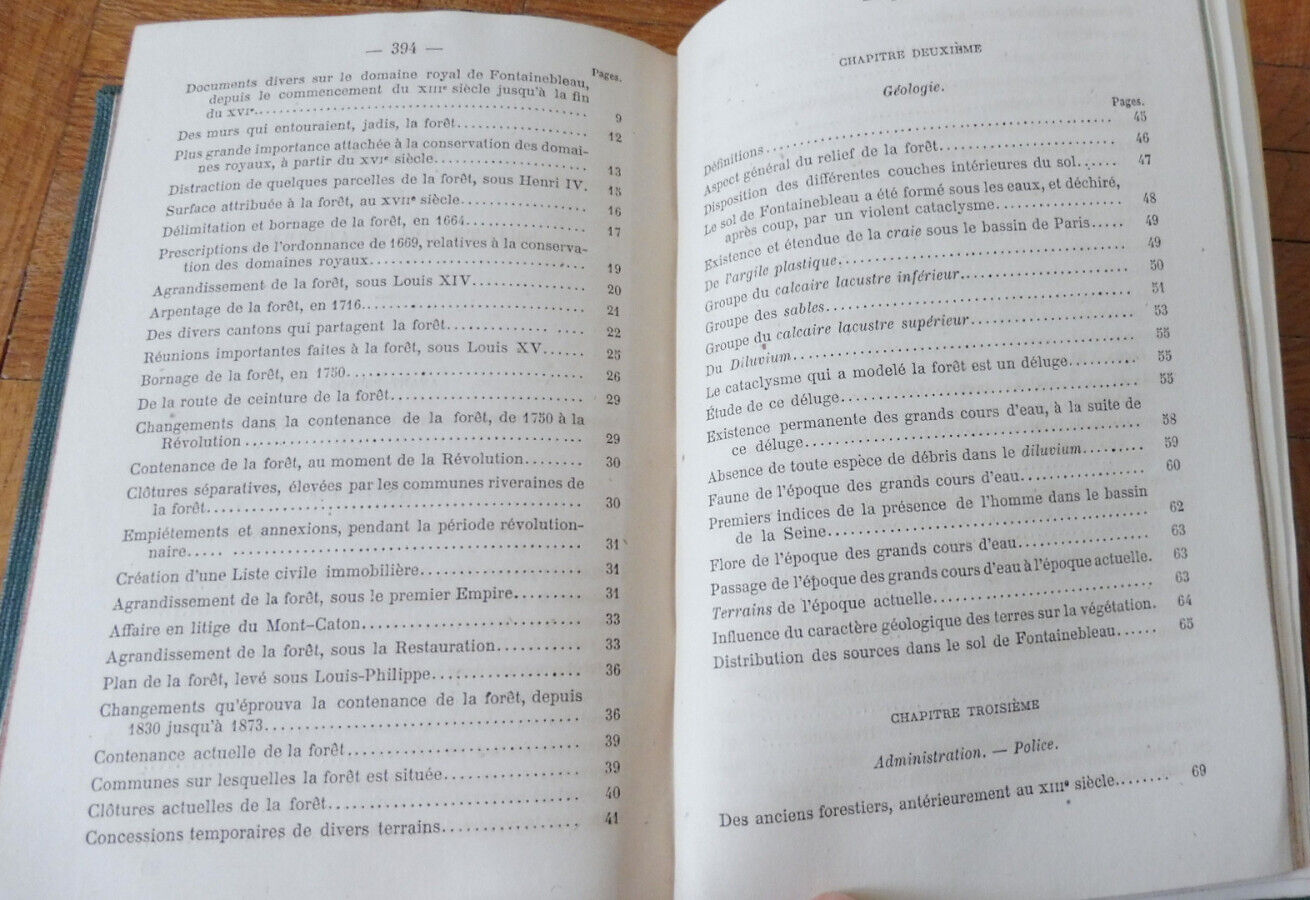 Histoire de la Forêt de Fontainebleau (Paul Domet) 1873