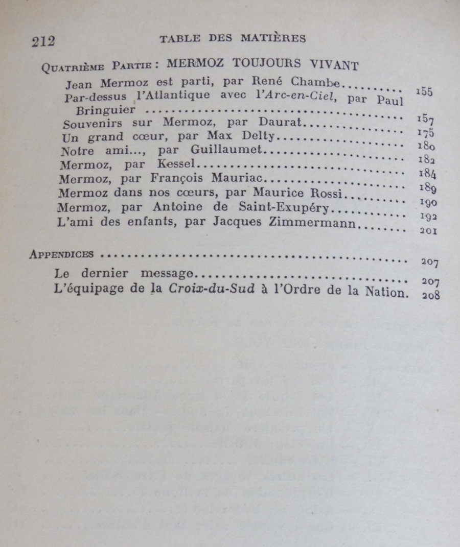 Mes vols (Mermoz) 1937