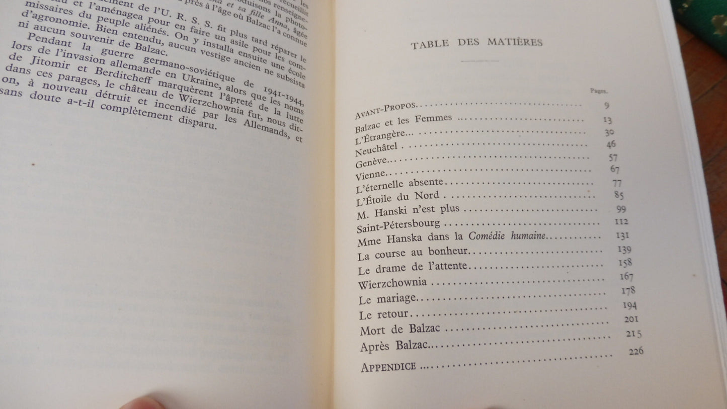 Madame Hanska. Le dernier amour de Balzac (Albert Arrault) 1949