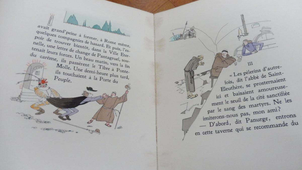 Le Mariage de Panurge (Emile Gebhart) 1923 illus. Touchet