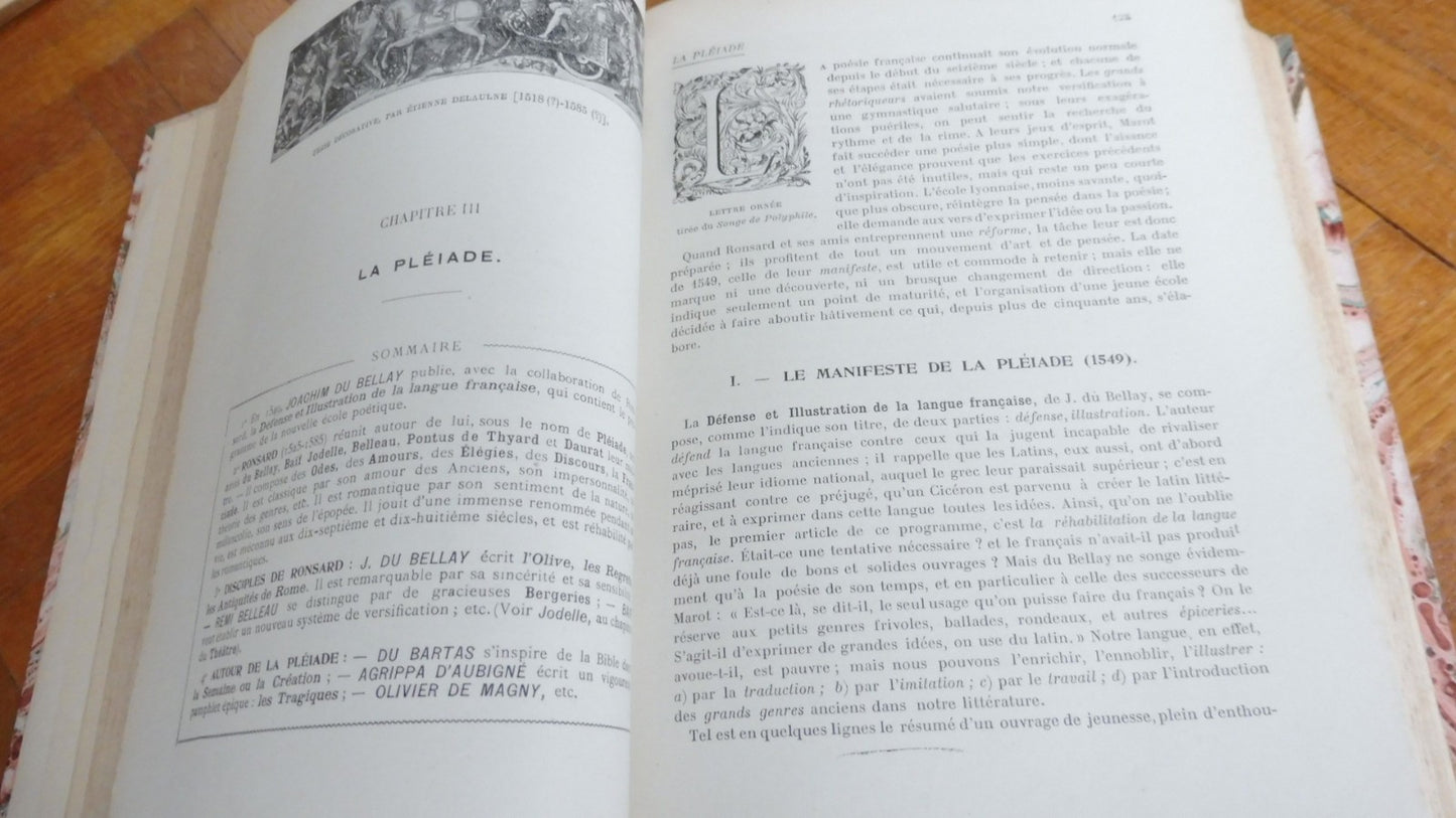 Histoire illustrée de la littérature française (Des Granges) s.d.