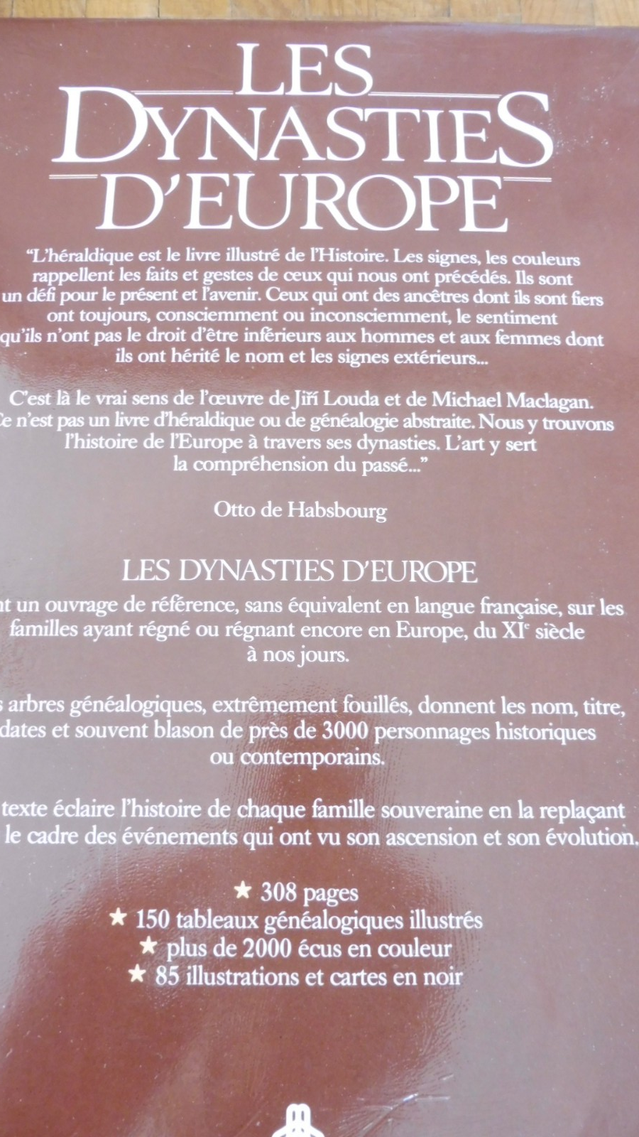 Les Dynasties d'Europe (R. Harmignies dir.) 1985