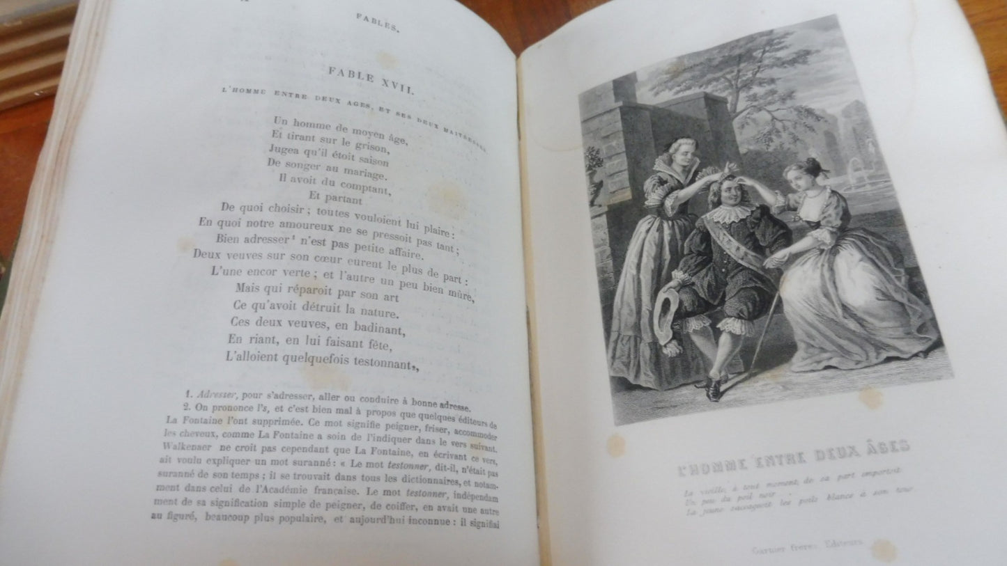 Fables de La Fontaine [c.a. 1900 ]2 vol.