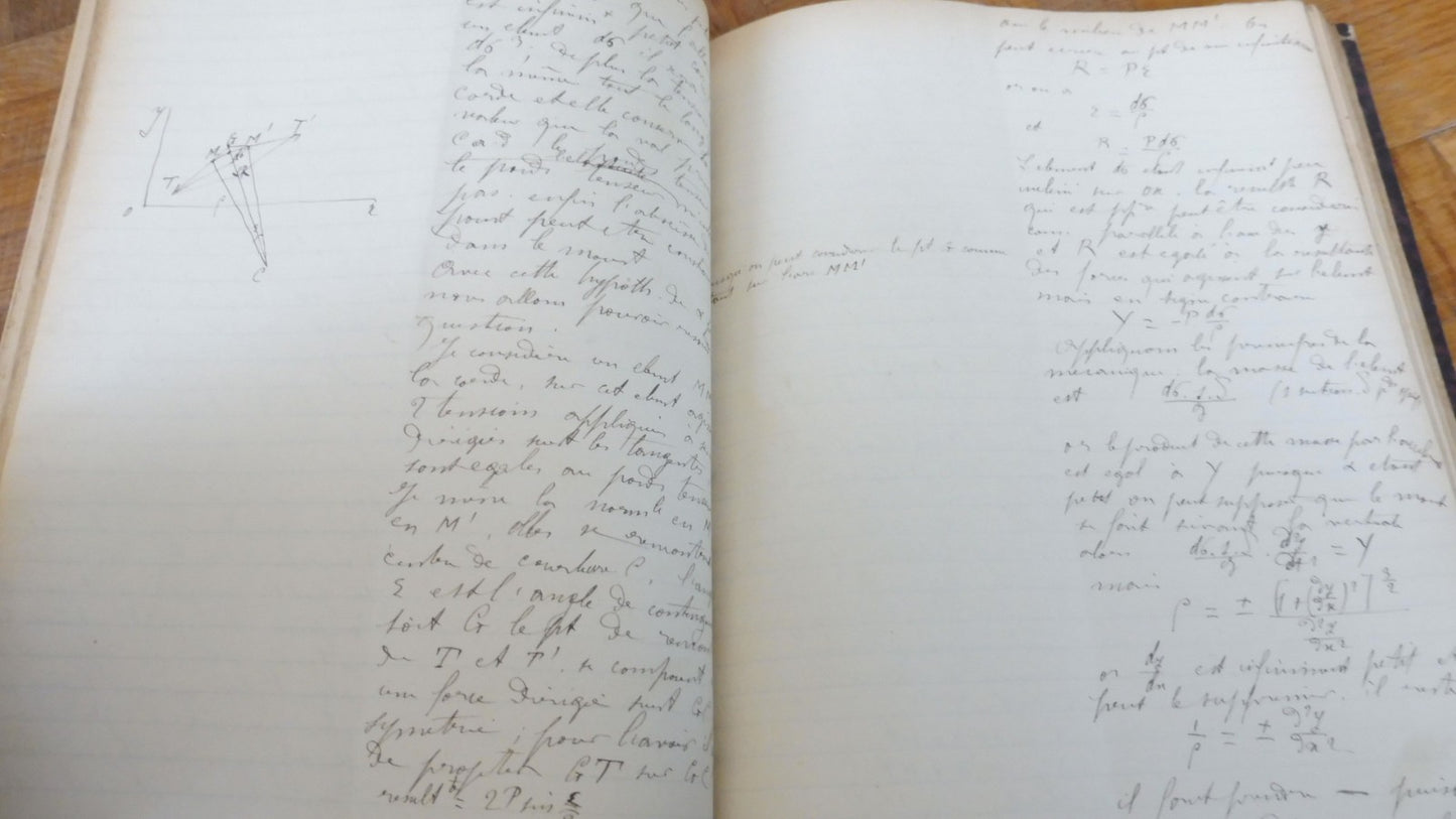 Conférences de René Blondlot 1883-84 SCIENCES PHYSIQUE MANUSCRIT