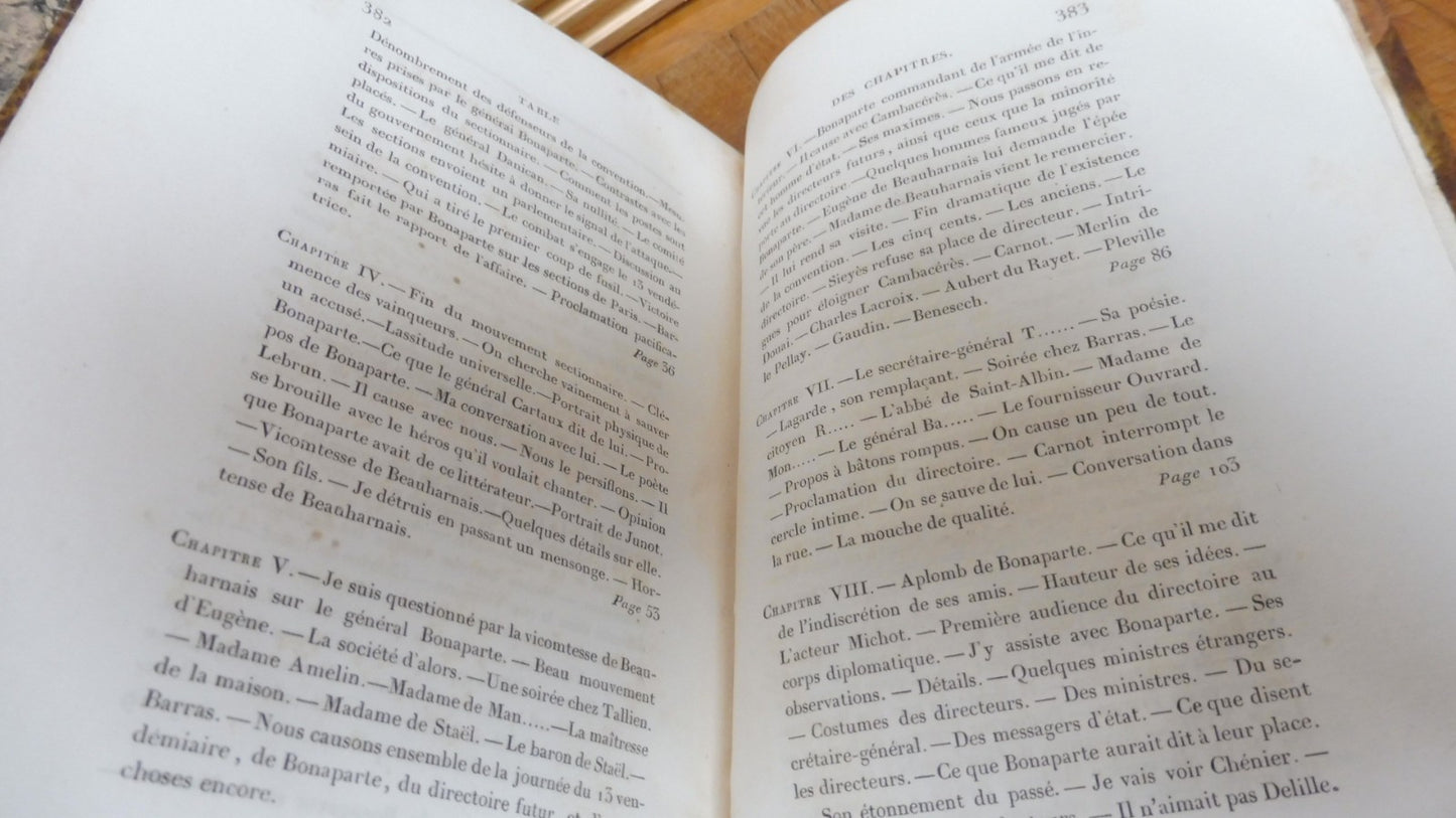 Histoire secrète du Directoire 1852 2 vol.
