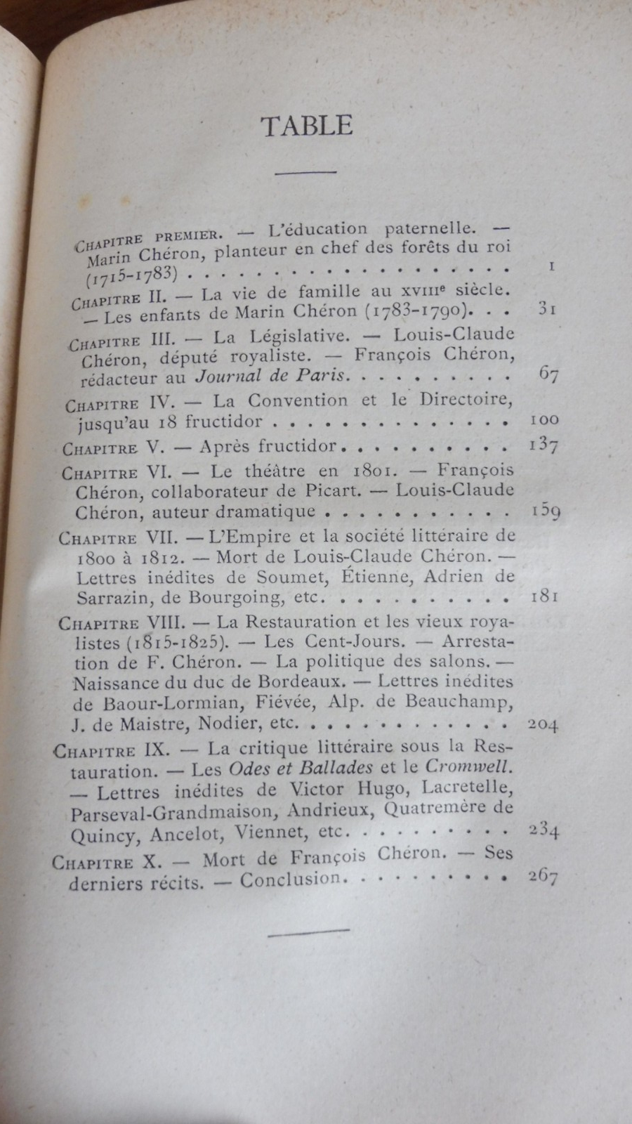 Mémoires et récits de François Chéron 1882