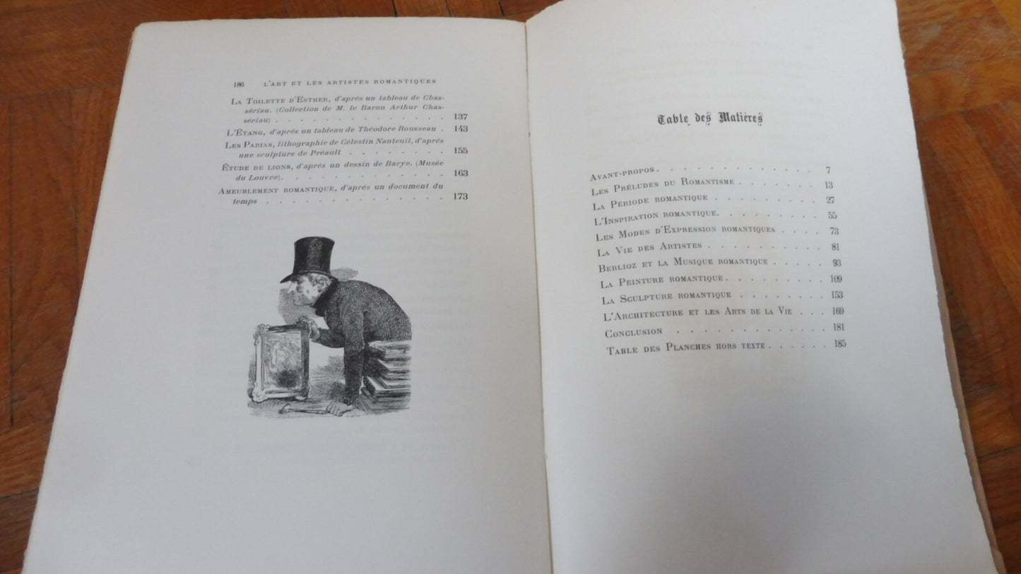 L'Art et les artistes romantiques (Léon Rosenthal) 1928