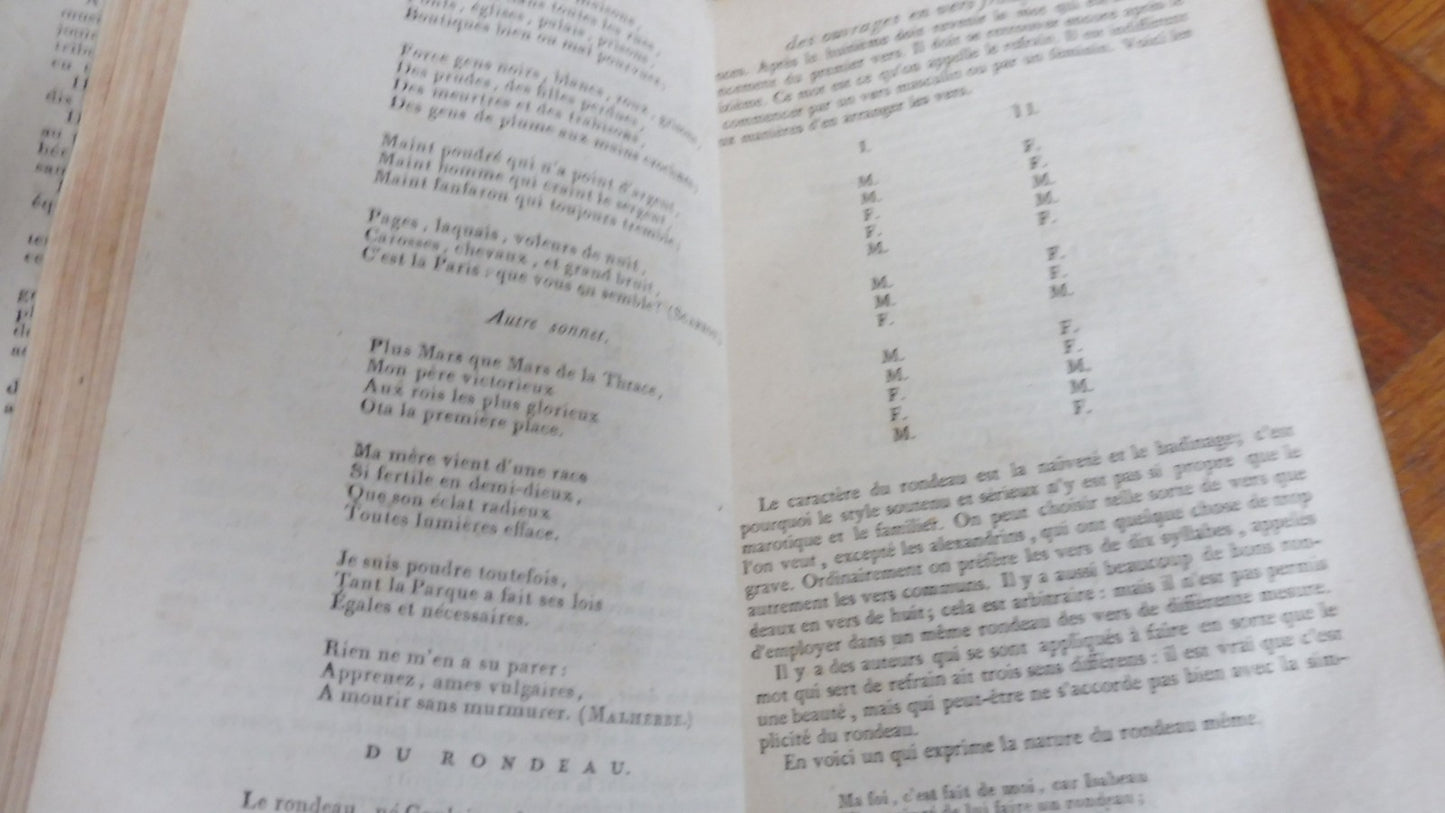 Dictionnaire de rimes (Richelet) an VII