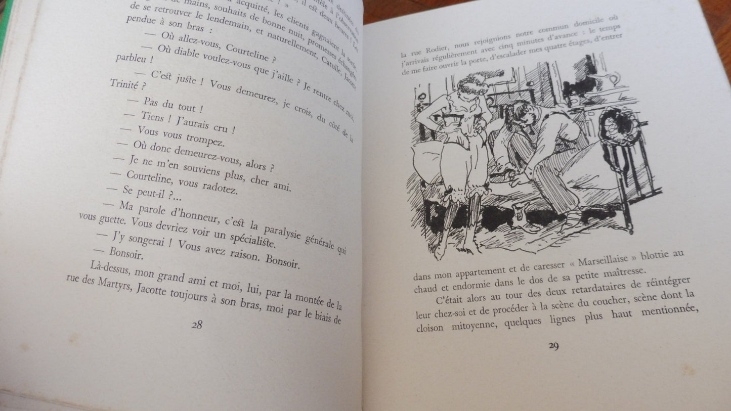 Boubouroche (Georges Courteline) 1947 illus. Edelmann PUR FIL