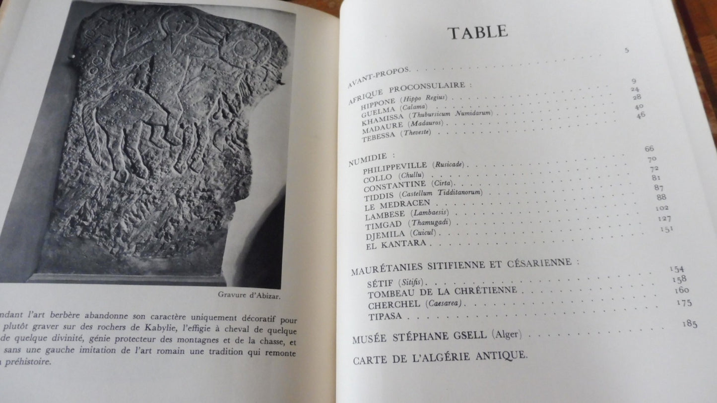 L'Algérie antique (L. Leschi) 1952