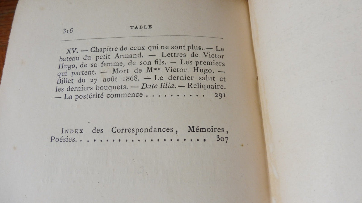 Victor Hugo intime (Alfred Asseline) 1885