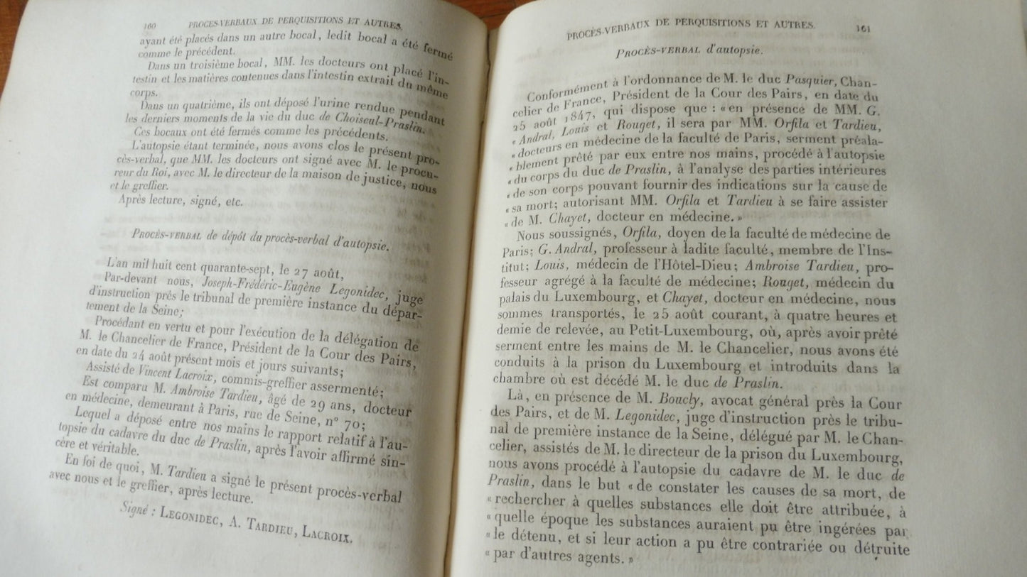 Recueil de pièces. Assassinat de la Duchesse de Praslin 1847 EO