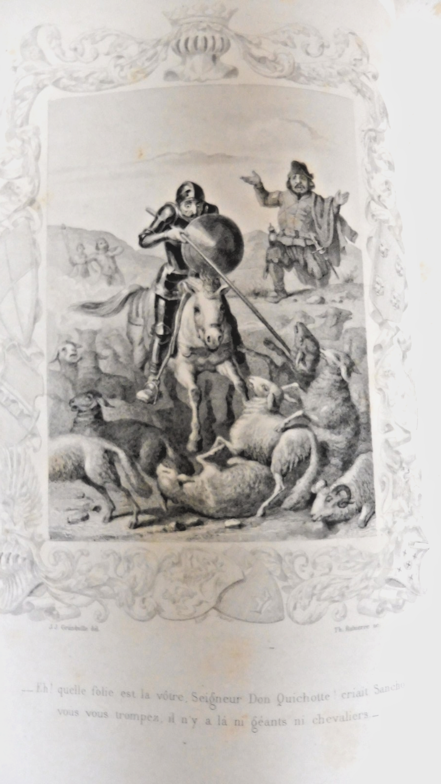 Don Quichotte (Cervantès) 1864 illus. Grandville